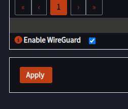 Enable Wireguard Check